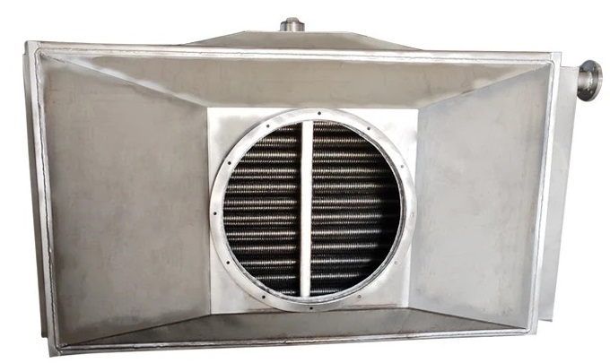 Flue Gas to Water Heat Exchanger