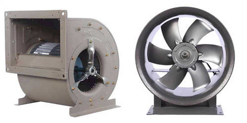 Centrifugal Fans vs Axial Flow Fans