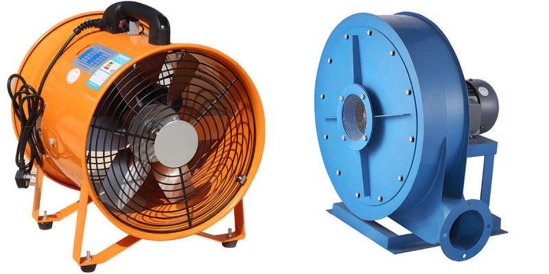 Centrifugal Fans vs Axial Flow Fans