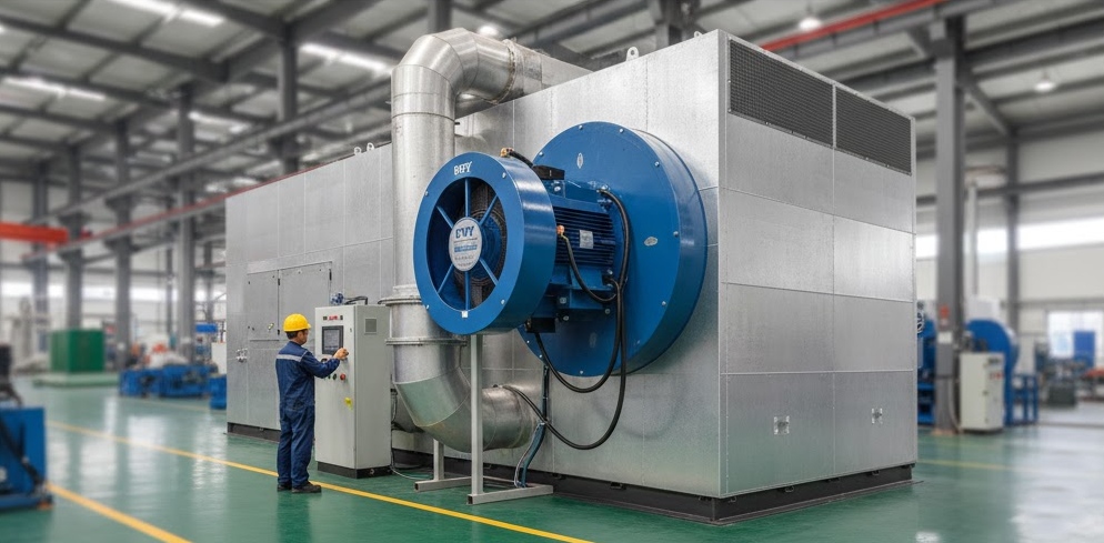  Industrial centrifugal fan for energy saving heat recovery GlobalVentFans